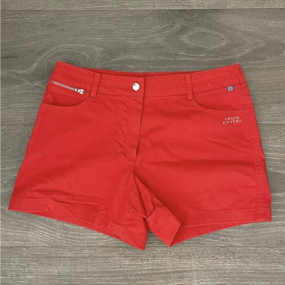Louis Castel Womens Golf Shorts Size 4